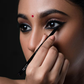 RENEE Hard Black Smudge-Proof & Waterproof Kajal Pen With Sharpener, Long-Lasting Up To 24 Hours