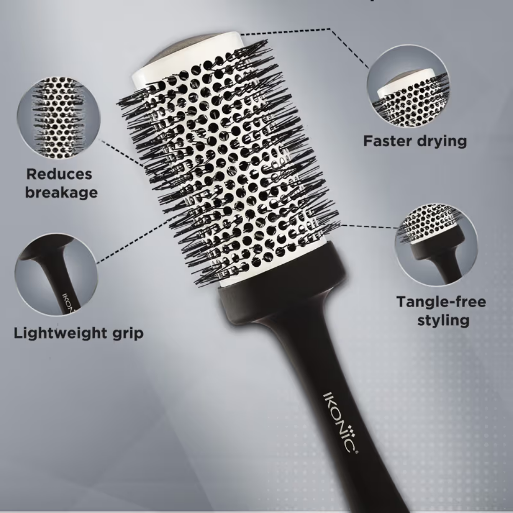 Ikonic Professional Blow Dry Brush (BDB52mm) Ceramic