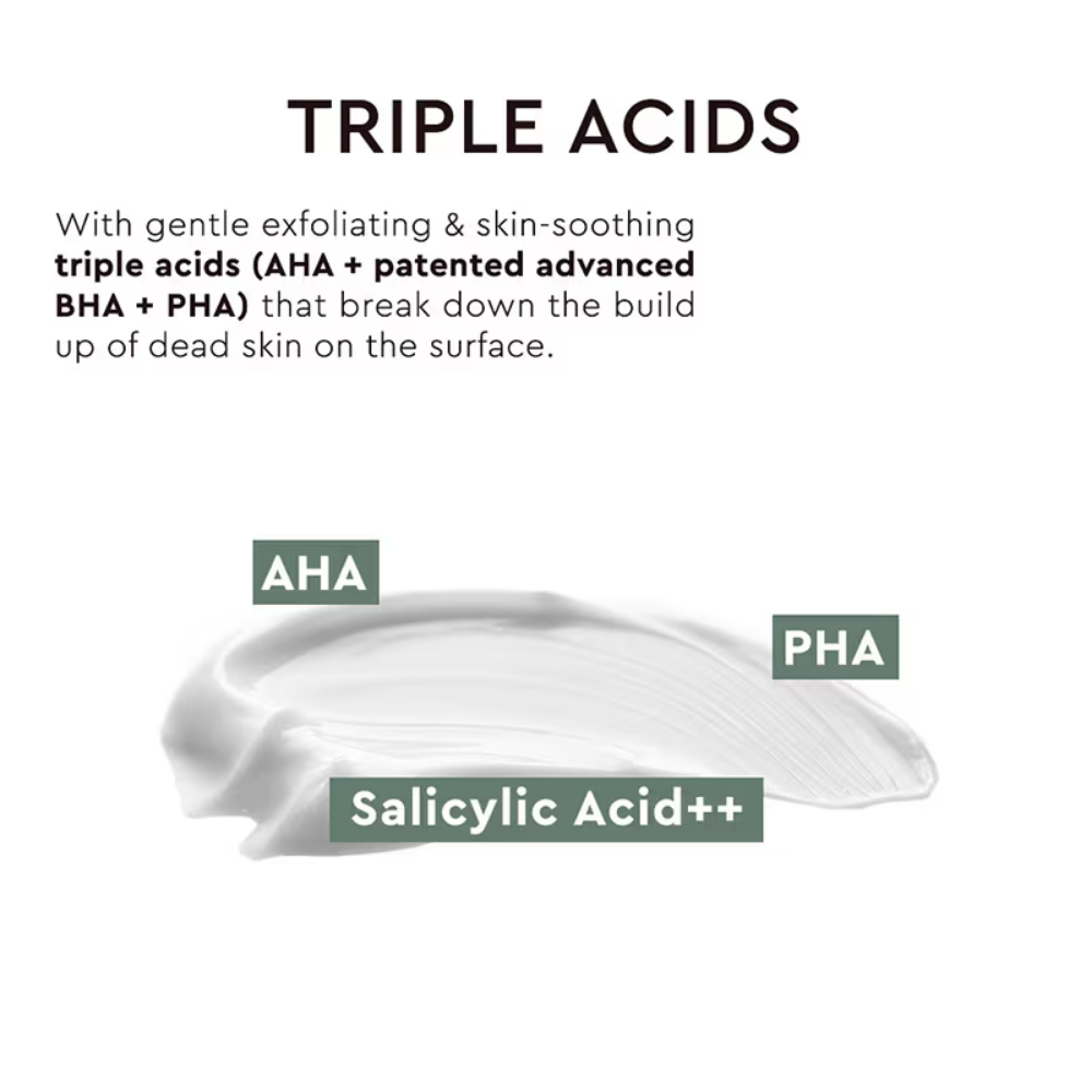 The Face Shop Tea Tree Pore Cream - Korean Moisturizer with AHA, Salicylic Acid (BHA) & PHA for Acne