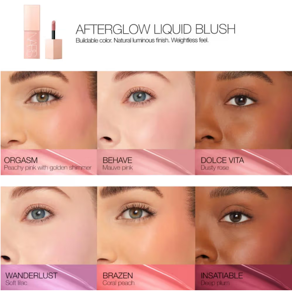 NARS Afterglow Liquid Blush