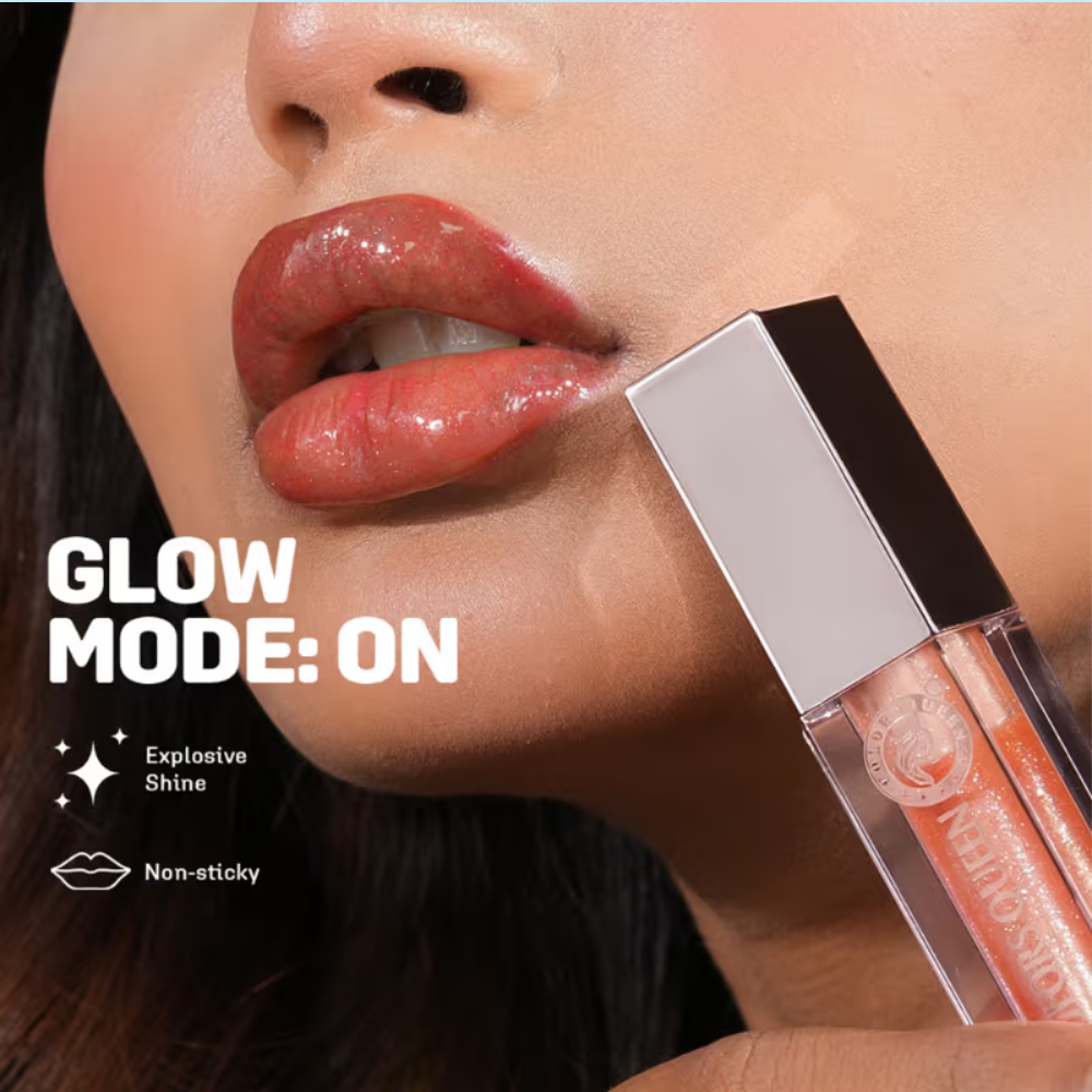 Colors Queen Lip Luminizer High Shine Lip Gloss Enriched with Shea Butter