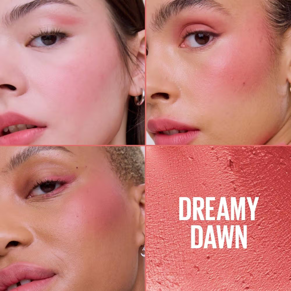 Maybelline New York Cloudtopia Cheek & Lip Mousse Blush, Lightweight Mousse