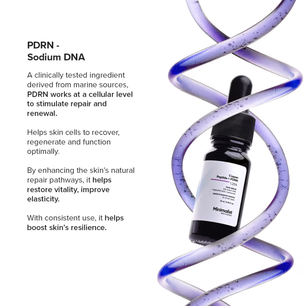 Minimalist Copper Peptide + PDRN 1.25% Serum