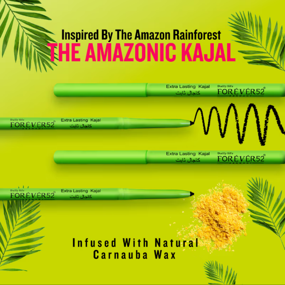Daily Life Forever52 Amazonic Extra Lasting Kajal G101 Black