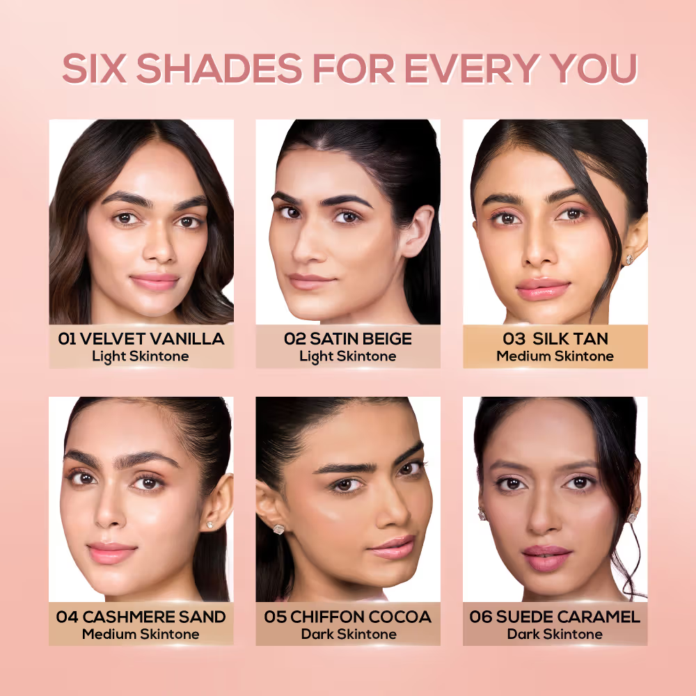RENEE Lumi Glow Highlighting Compact, Buildable Coverage with 3D Glow & Dewy Finish