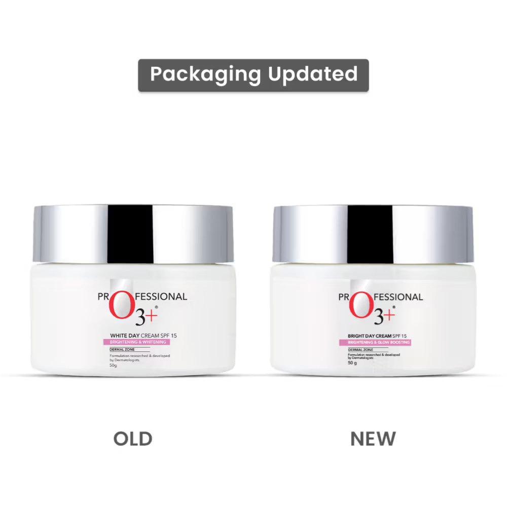 O3+ Dermal Brightening & Glow Boosting Zone Bright Day Cream SPF 15