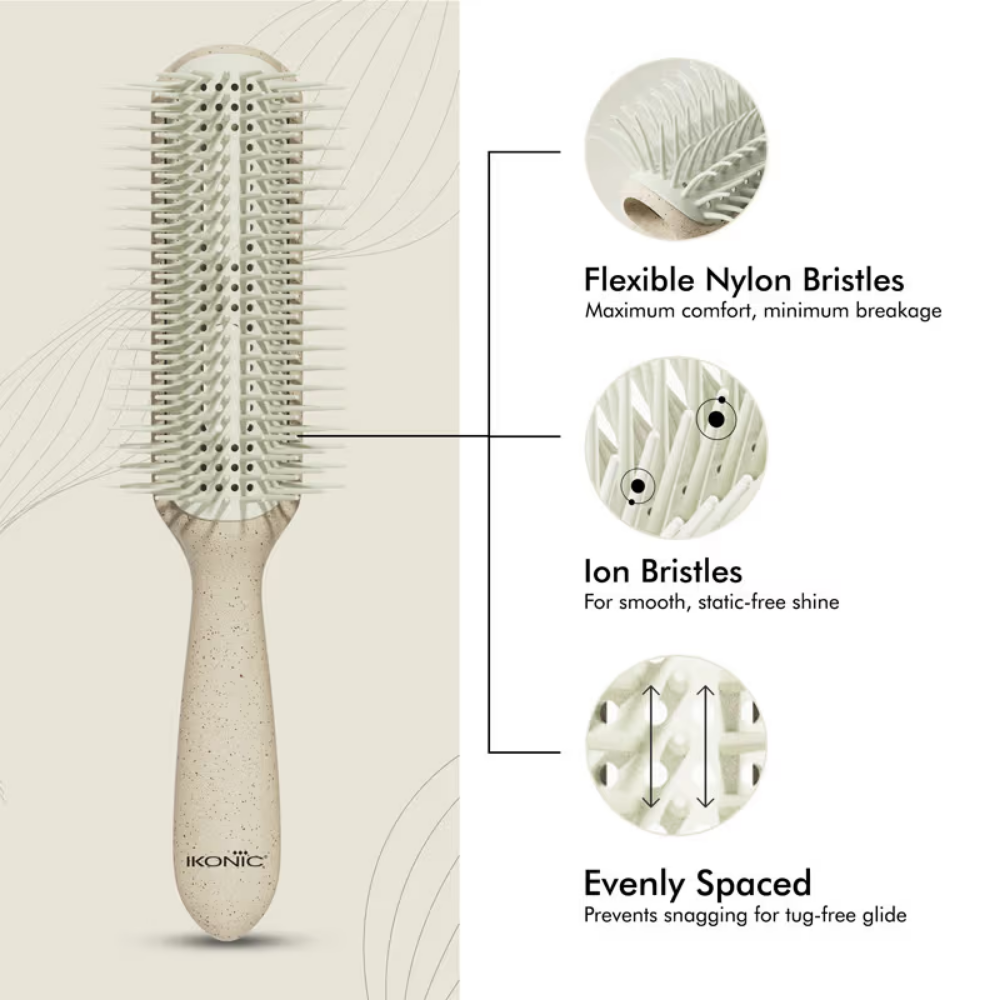 Ikonic Me Curly Brush IKM-3019 - Sand Beige