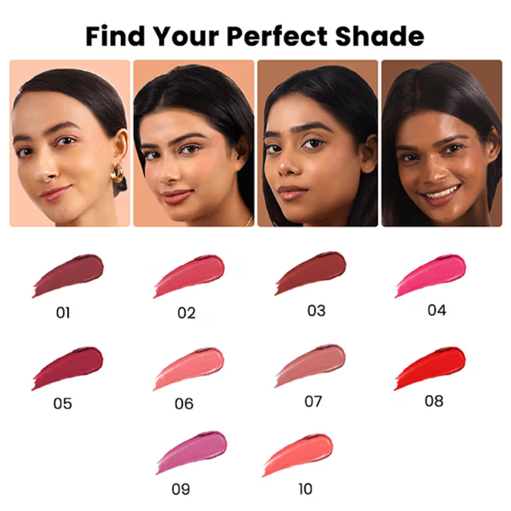 Recode Silky Matte Liquid Lipstick - Pack Of 10