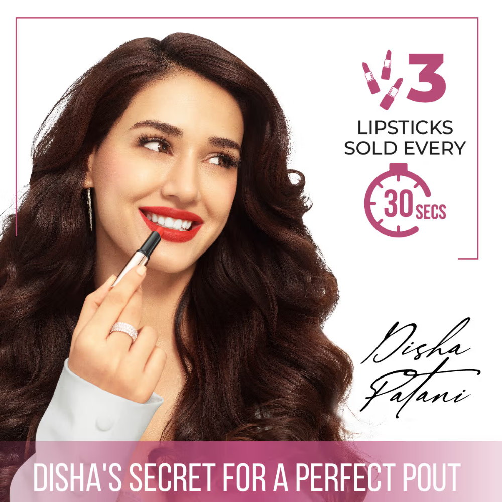 Insight Cosmetics 24 Hrs Non Transfer Matte Lipstick, Creamy Texture Matte Finish, Waterproof