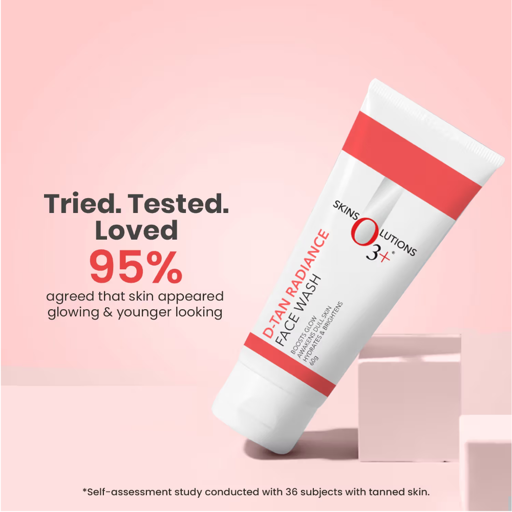 O3+ Dtan Face Wash For De Tan And Radiance