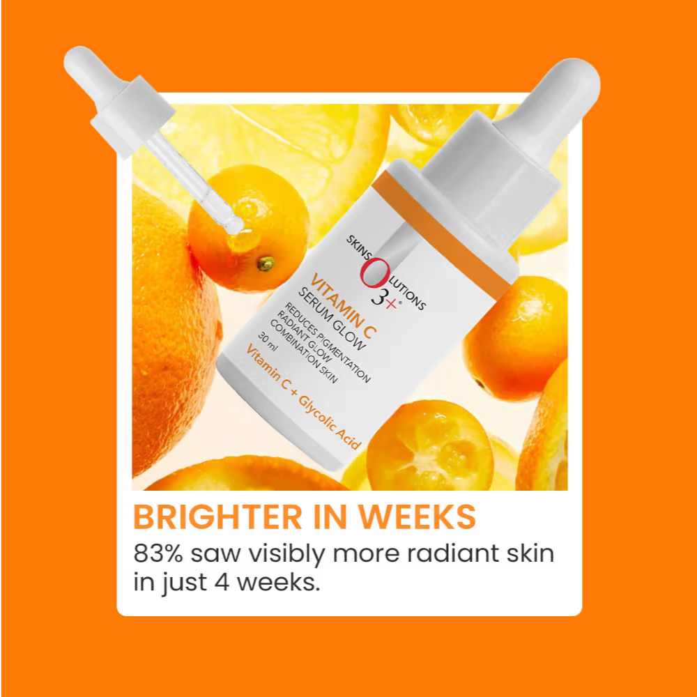 O3+ Skin Solutions Vitamin C Serum Glow with Glycolic Acid