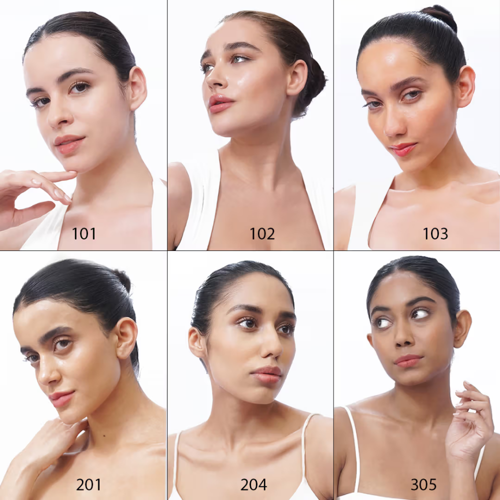 FLiCKA Pro HD Liquid Foundation High Coverage Dewy Finish SPF 16Hr Long Wear