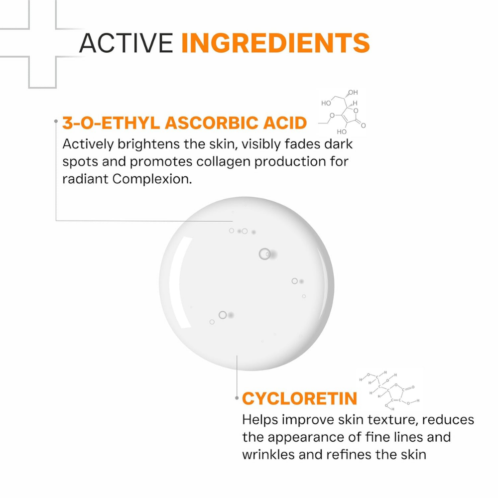 Dermatouch Vitamin C 10% Serum With Cycloretin Brightening, Firming & Anti-Aging Face Serum