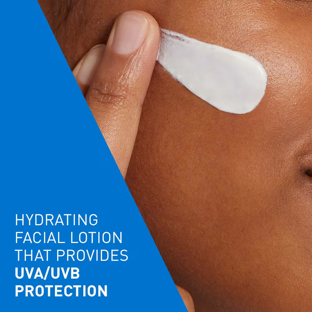 CeraVe AM Facial Moisturizier With Sunscreen SPF 50 UVB + UVA, Dermatologist Recommended Day Cream
