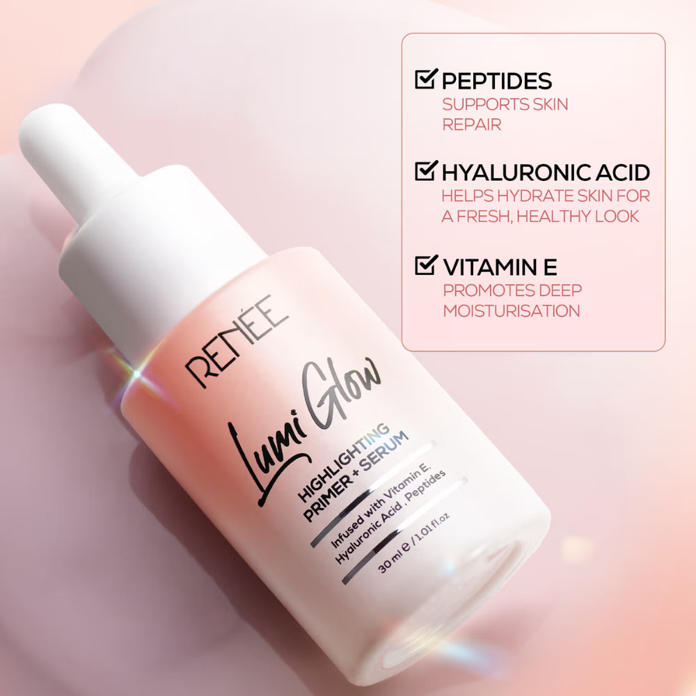 Renee Cosmetics Lumi Glow Highlighting Primer + Serum