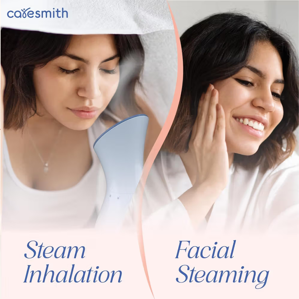 Caresmith 2 In 1 Face Steamer + Steamer For Cold & Cough