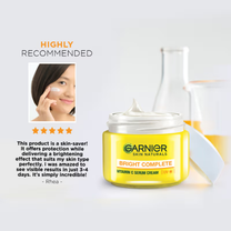 Garnier Bright Complete Vitamin C SPF40/PA+++ Serum Cream