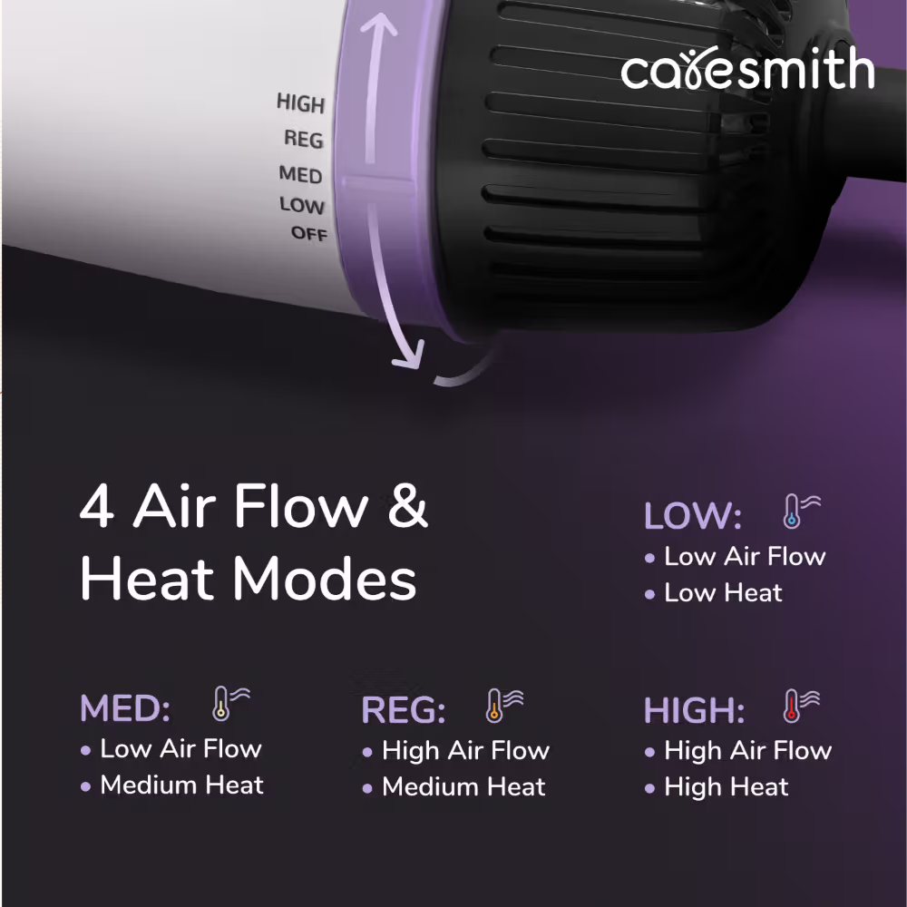 Caresmith Bloom 2 In 1 Hair Volumizer Brush & Dryer