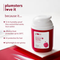 Plum 0.3% Glycolic Acid & Cherry Blossom Frizz Control Hair Serum Creme