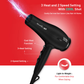 Ikonic Me Ultralight 2000 Hair Dryer - Black