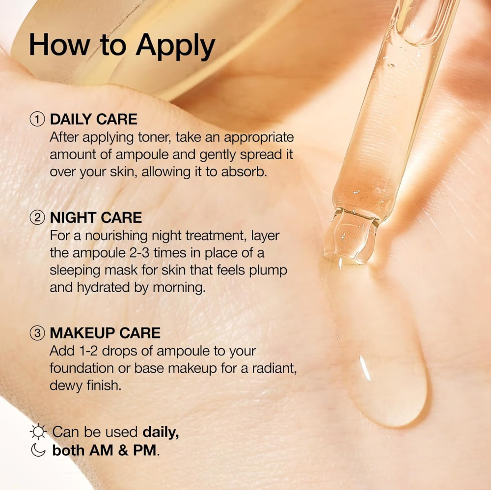 Anua Heartleaf 80 Moisture Soothing Ampoule with Hyaluronic Acid, Hydrates & Reduces Redness