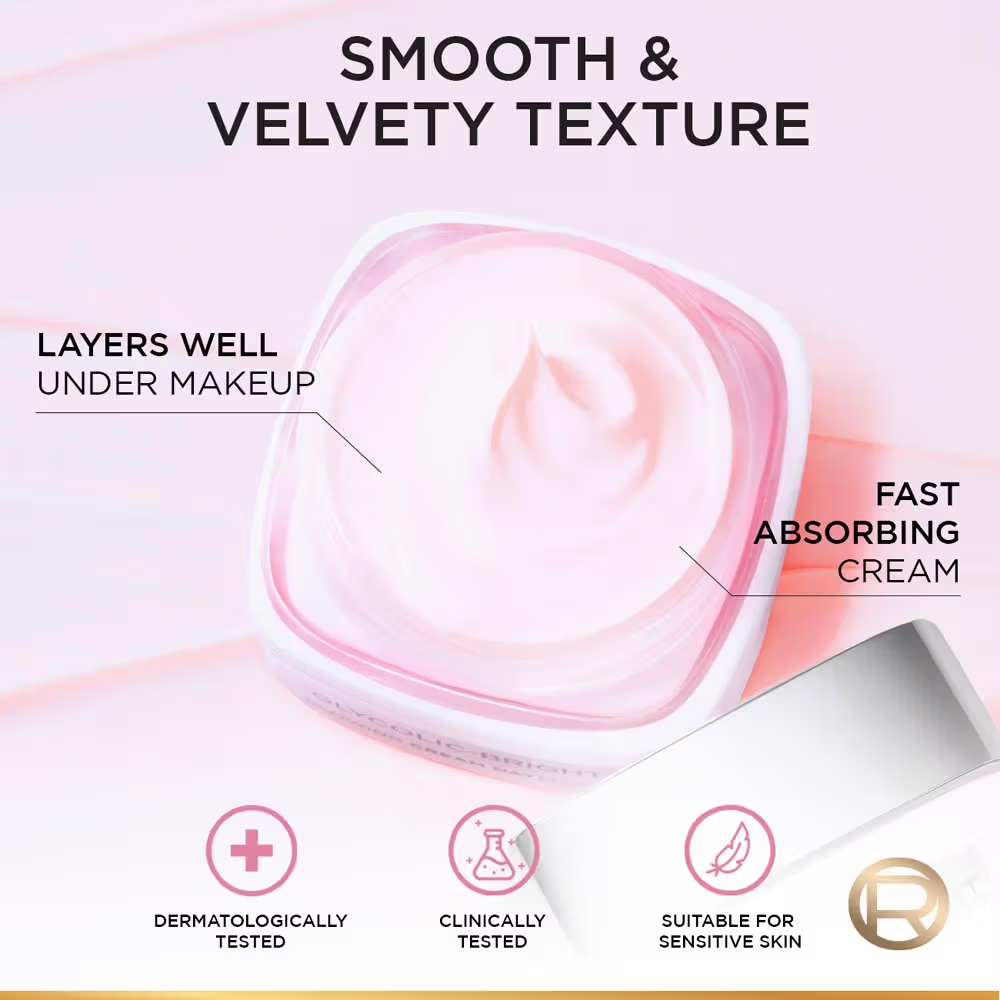 L'Oreal Paris Glycolic Bright Day Cream With SPF30