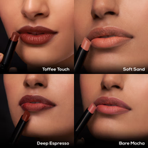 RENEE Very Matte Lipstick Combo of 4 Intense Colour, Easy Glide, Perfect For Gifting