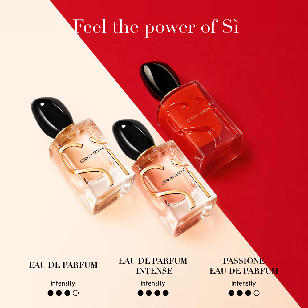Giorgio Armani Si Eau de Parfum for Her - An Aromatic Rose Women's Fragrance