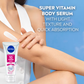 NIVEA Super 10 Glow Serum Body Lotion With Niacinamide, 120X Vitamin & SPF15