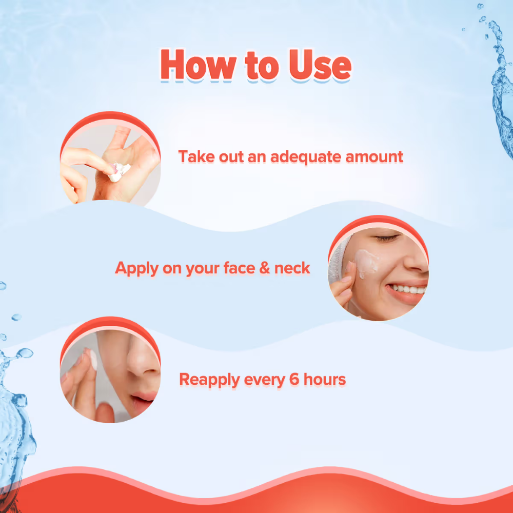 Aqualogica Detan+ Dewy Lightweight Sunscreen Gel SPF 50+ PA++++ for Normal & Dry Skin