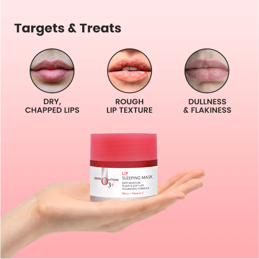 O3+ Lip Sleeping Mask For Plump & Soft Lips