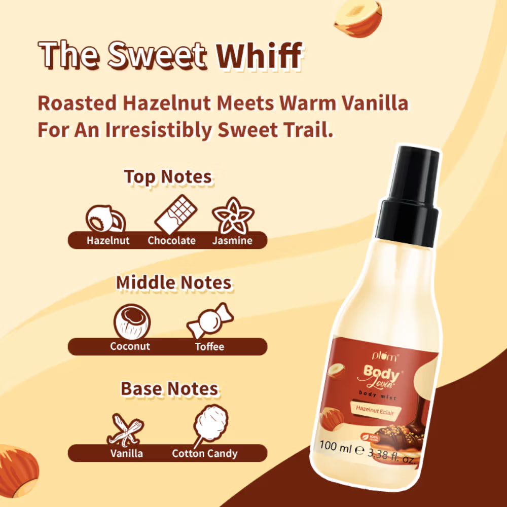 Plum Bodylovin' Hazelnut Eclair Body Mist