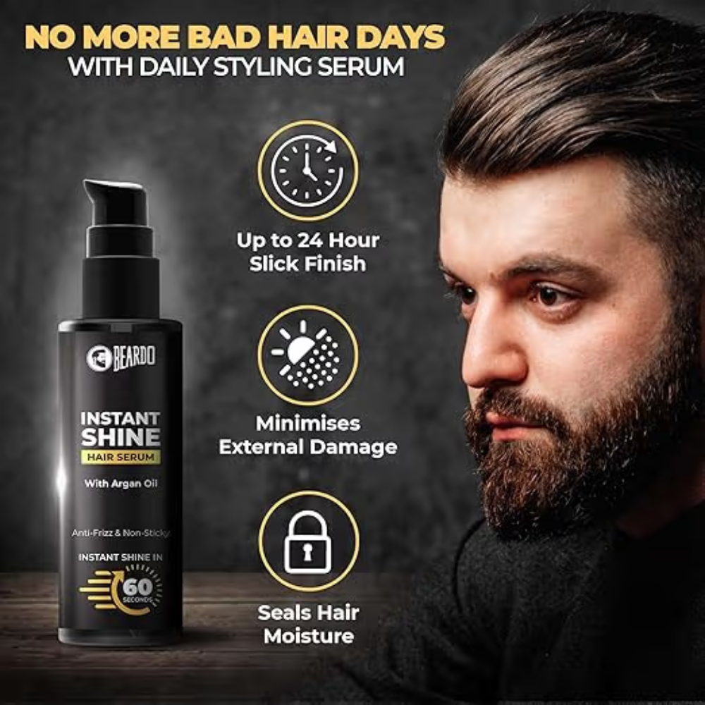 Beardo Instant Shine Hair Serum