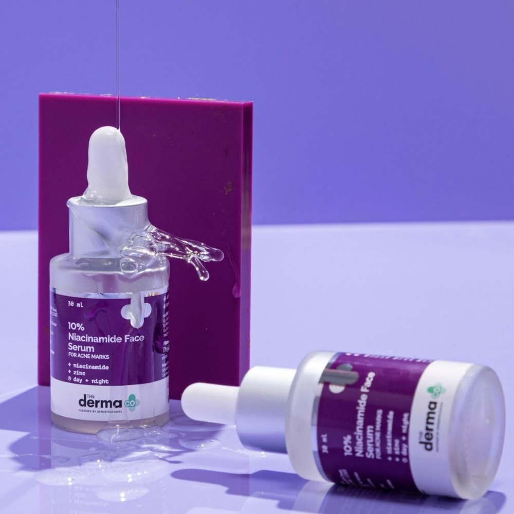 The Derma Co Anti Acne AM PM Regime Combo With Niacinamide(AM) And Salicylic Serum(PM) Serum