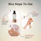 Rica Aloe Vera After Wax Lotion & Rica Cotton Milk Pre Waxing Gel