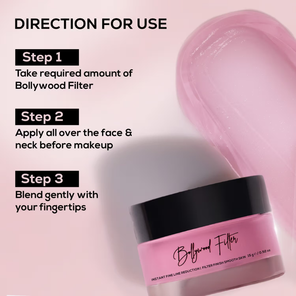 RENEE Bollywood Filter Pore Blurring Face Primer , Blurs Pores, Reduces Fine Lines, Smoothens Skin