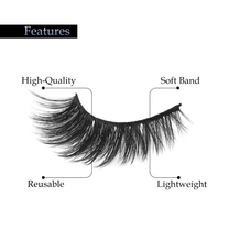 Colors Queen Lash Labels 5D Eyelashes for Women