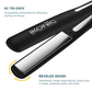 Ikonic Professional Slim Titanium Shine 3.0 Hair Straightener - Black