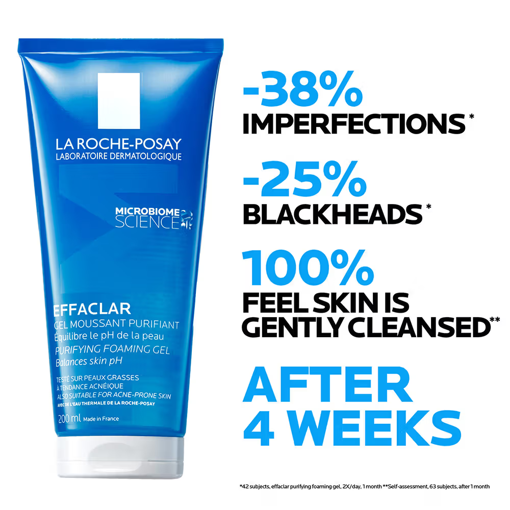 La Roche-Posay Effaclar Purifying Anti-Acne Gel Face Wash