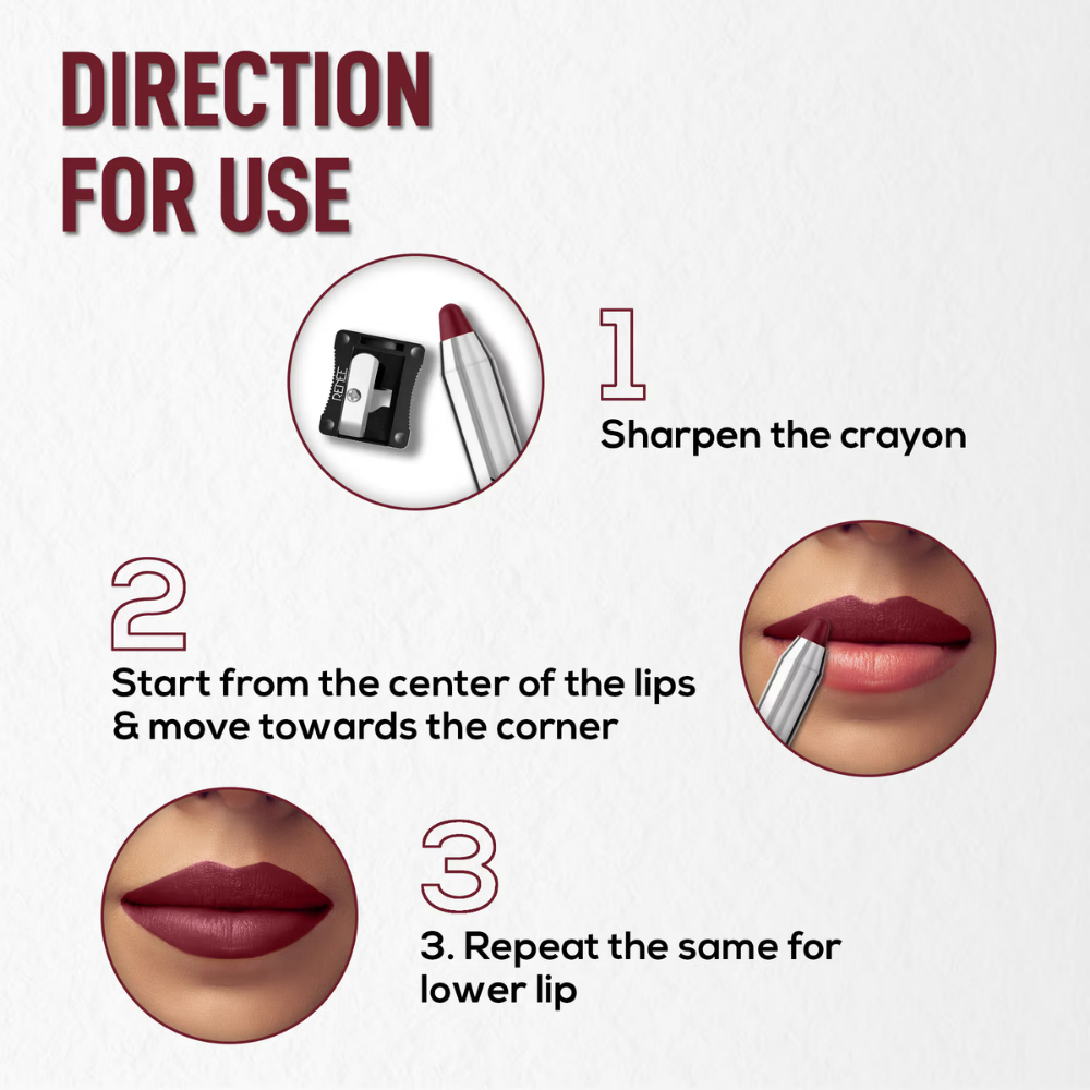 Renee Cosmetics Colorlock Transfer Not Crayon