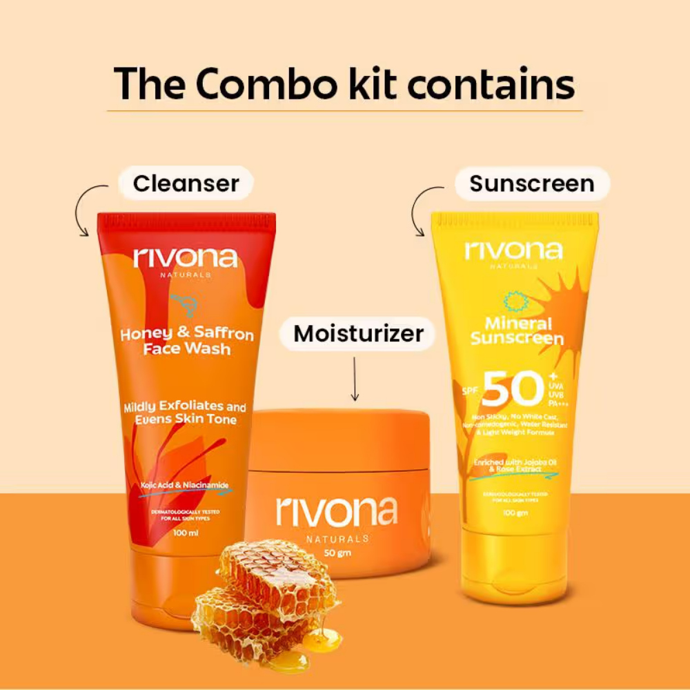 Rivona Naturals Detan & Protect CMS Combo