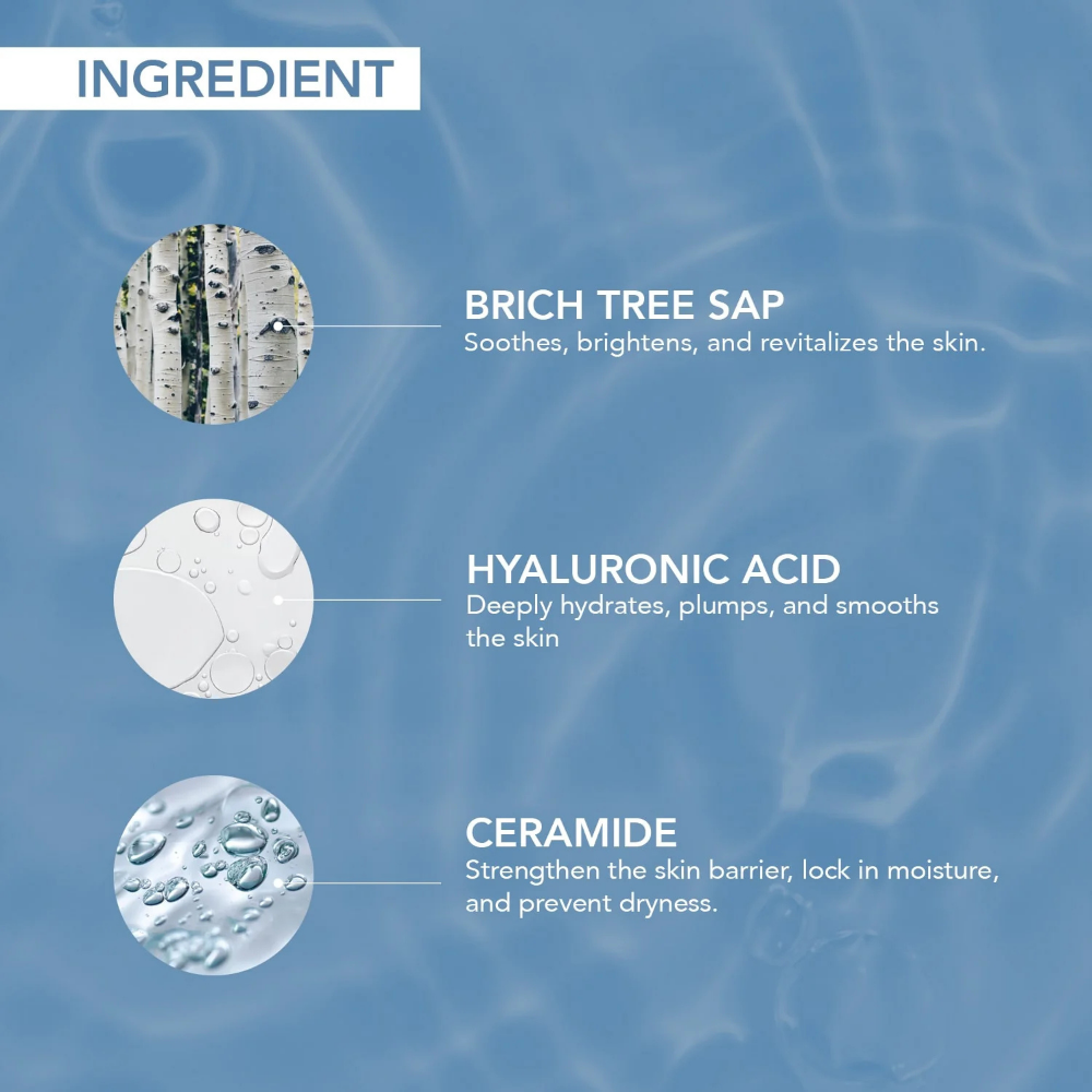 O3+ x Mi Joo Glass Glow Facial Kit (Birch Tree Sap & Hylaluronic Acid)