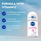NIVEA Natural Glow Even Toned Vit C & 0% Alcohol Deo Underarm Roll On 72Hr Active Protection