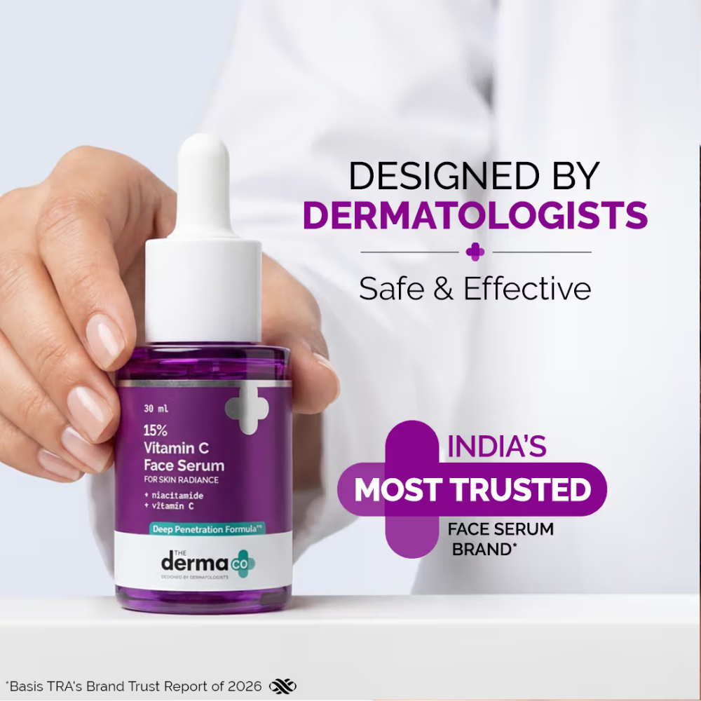 The Derma Co 15% Vitamin C Face Serum