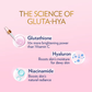 Vaseline Gluta Hya Antioxidant SPF 50 PA+++ Sunscreen + Gluta-Hya Dewy Radiance Lotion Bright Combo