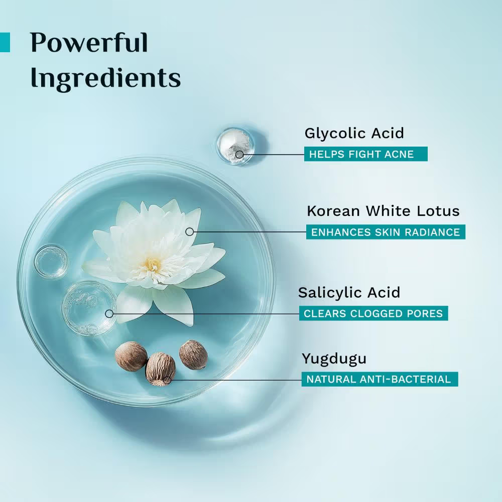 Pilgrim Salicylic (BHA) & Glycolic Acid (AHA) Foaming Face Wash