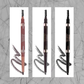 Insight Cosmetics Smudge Free Eyebrow Pencil, 2 In1 Define & Blend,12hrs Long Lasting