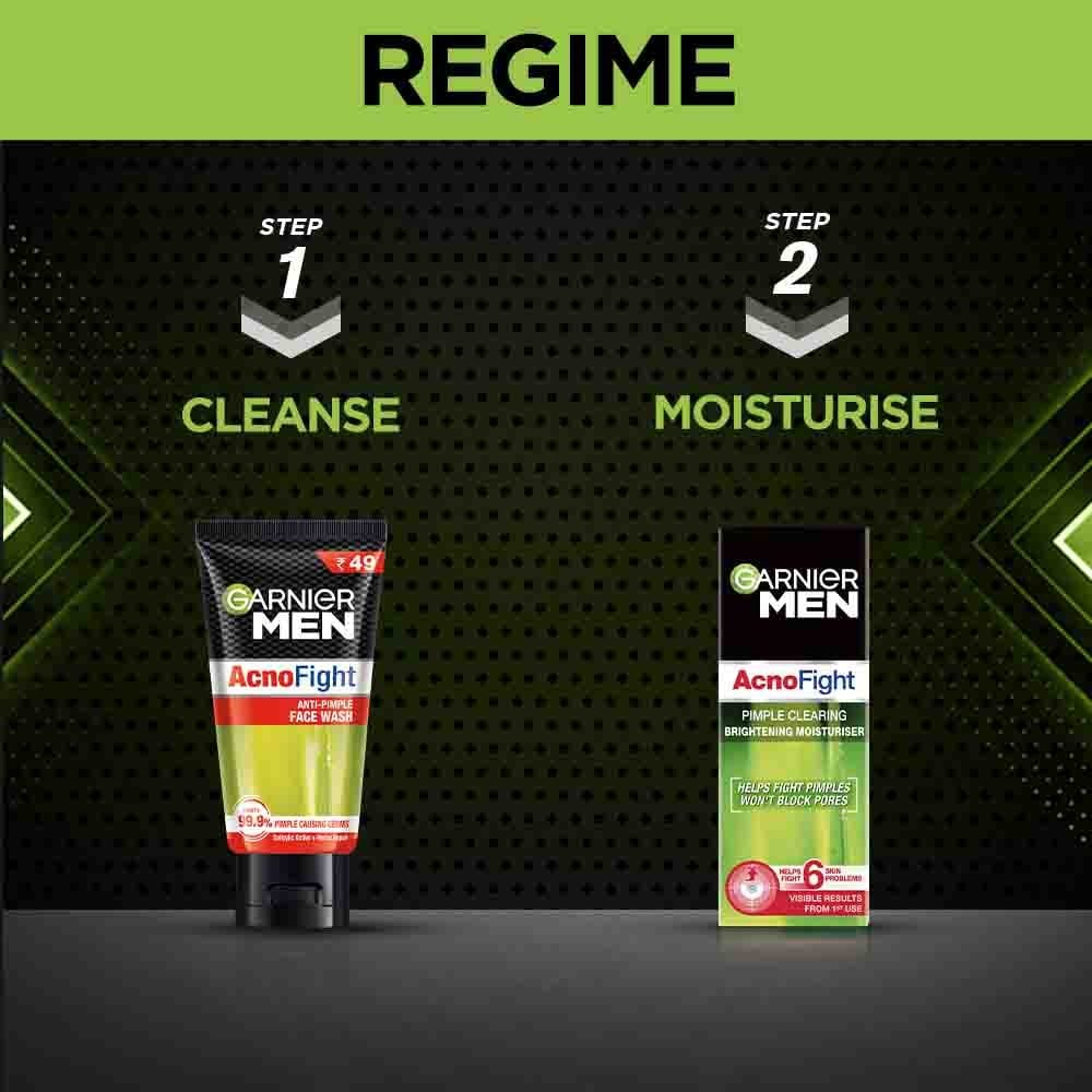 Garnier Men AcnoFight Anti Pimple Face Wash, , Anti Pimple Face Wash with Salicylic Acid