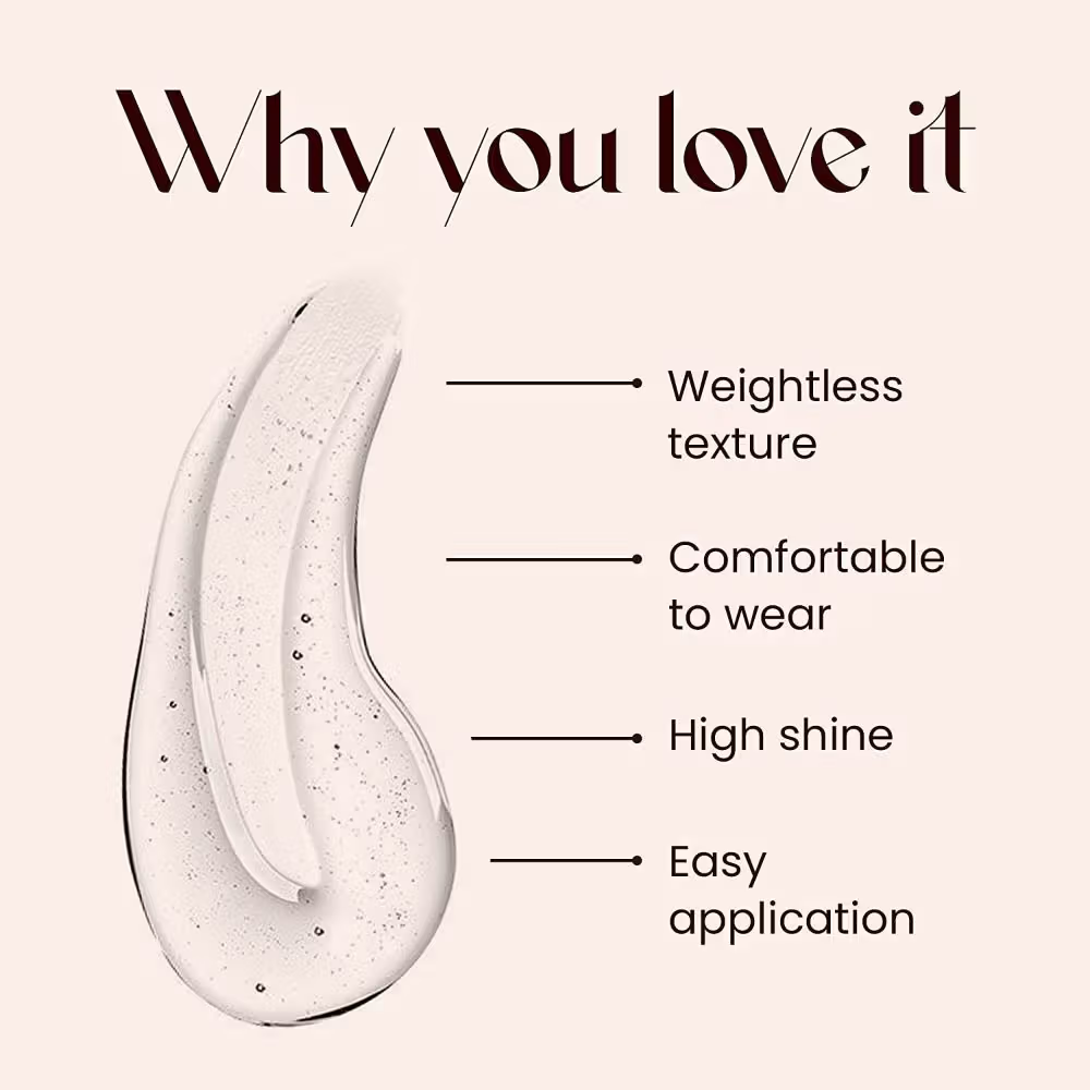 MARS Clear Quartz Lip Gloss For Women