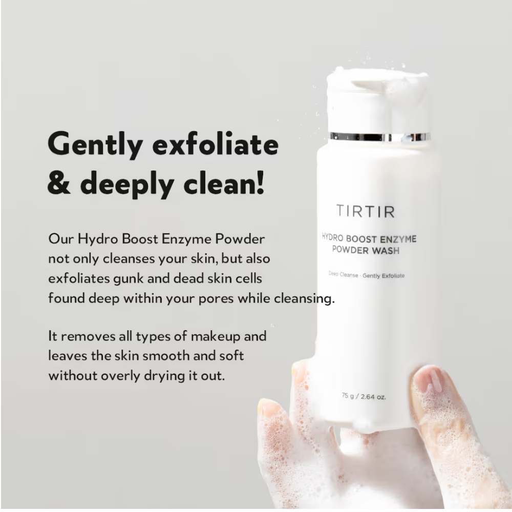 TIRTIR Hydro Boost Enzyme Powder Wash